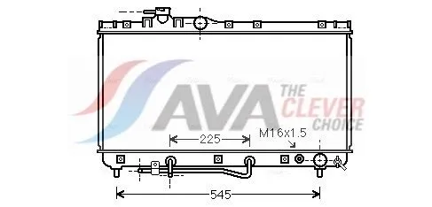 Radiator, engine cooling