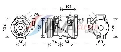 Compressor, air conditioning