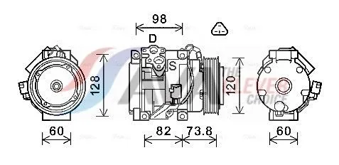 Compressor, air conditioning