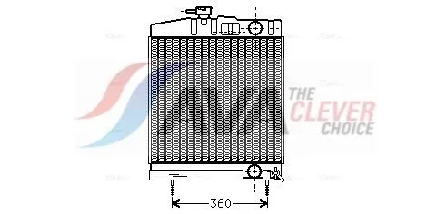 Radiator, engine cooling