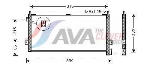 Condenser, air conditioning