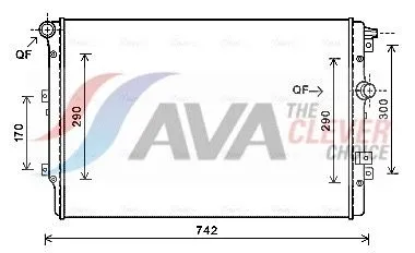 Radiator, engine cooling