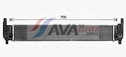 Low-temperature Cooler, charge air cooler