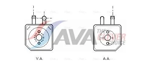 Oil Cooler, engine oil