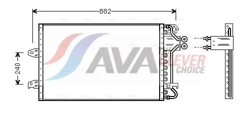 Condenser, air conditioning