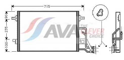 Condenser, air conditioning