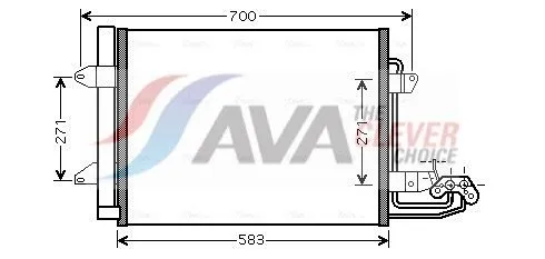 Condenser, air conditioning