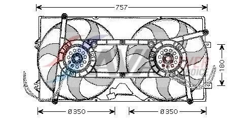 Fan, engine cooling