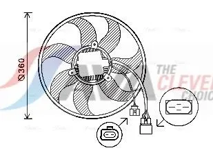 Fan, engine cooling