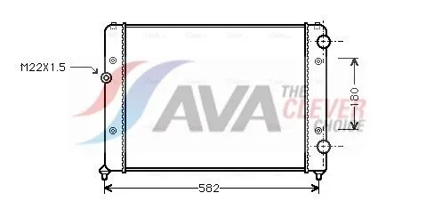 Radiator, engine cooling