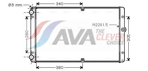 Radiator, engine cooling
