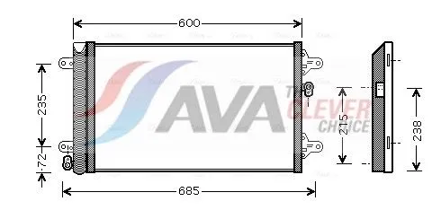 Condenser, air conditioning
