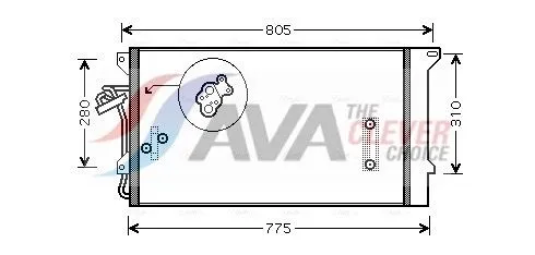 Condenser, air conditioning