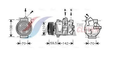 Compressor, air conditioning