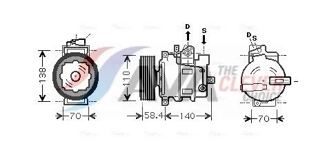Compressor, air conditioning