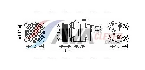Compressor, air conditioning