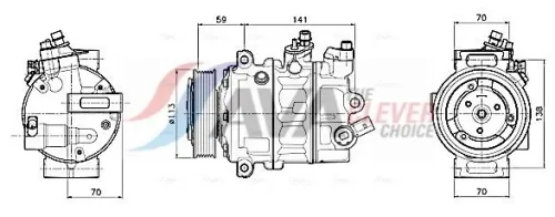 Compressor, air conditioning