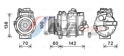 Compressor, air conditioning