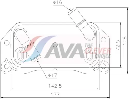 Oil Cooler, engine oil