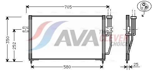 Condenser, air conditioning