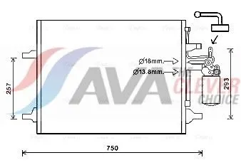 Condenser, air conditioning