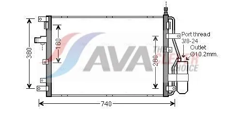 Condenser, air conditioning