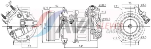Compressor, air conditioning