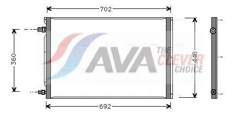 Condenser, air conditioning