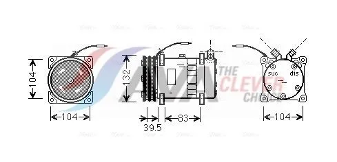 Compressor, air conditioning