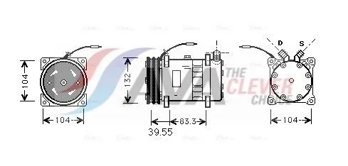 Compressor, air conditioning