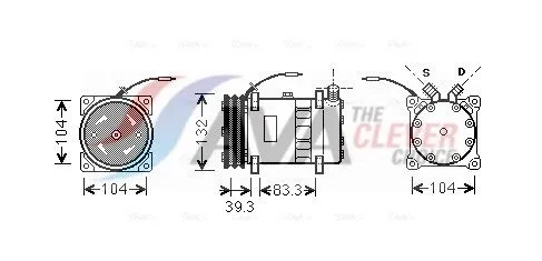 Compressor, air conditioning