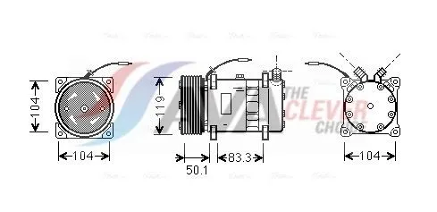 Compressor, air conditioning